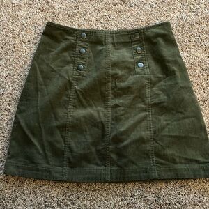 Hollister Corduroy Skirt